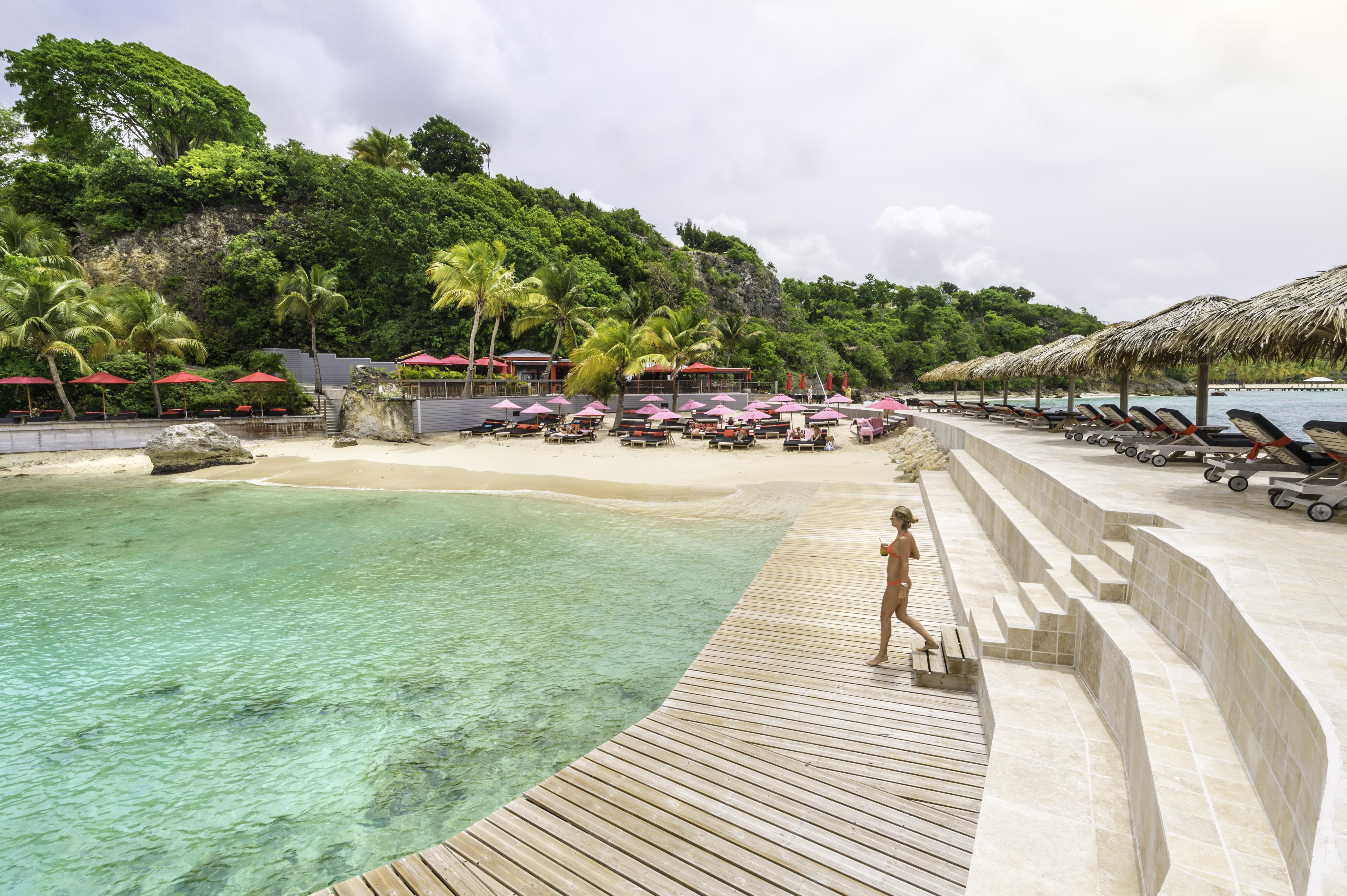 La Toubana Hotel & Spa Sainte-Anne  Exteriör bild